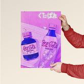 Sakura Cola – Vaporwave Coca-Cola Poster